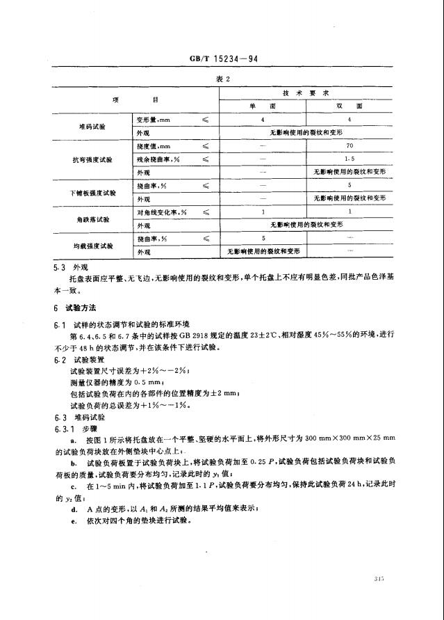 GBT15234-1994塑料平托盤3頁